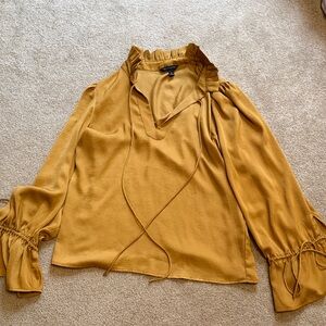 Banana Republic Golden Blouse